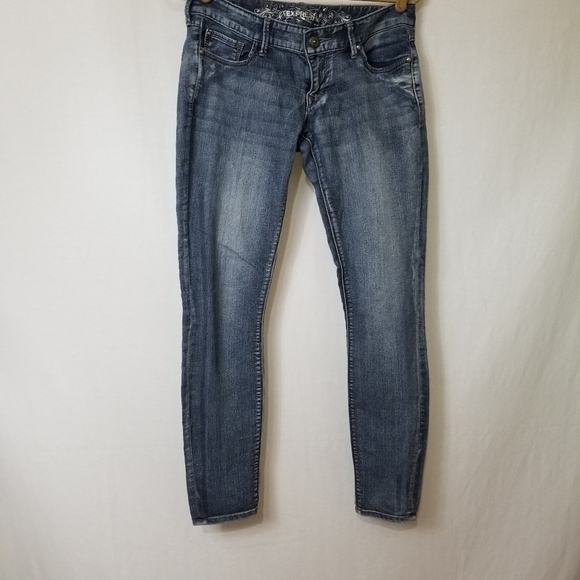 Express Denim - Express semi distressed jeans